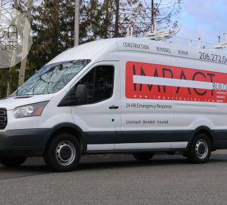 IMPACT BUILDS GRAPHICS ON 4 VANS