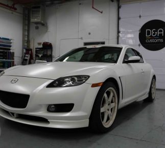 RX-8 WHITE WRAP