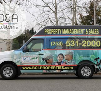 BCI PROPERTIES VAN GRAPHICS