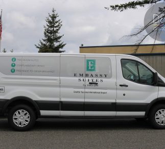 EMBASSY SUITES VANS BRANDING