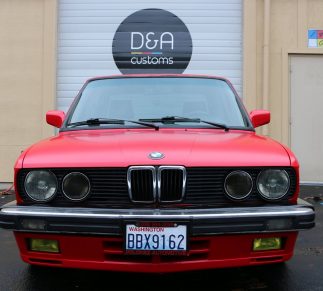 1987 BMW 5 SERIES WRAP