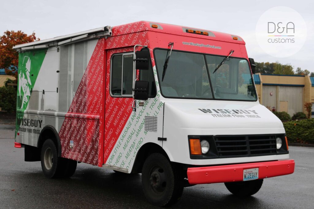 WISEGUY FOOD TRUCK WRAPS | SEATTLE | BELLEVUE | TUKWILA