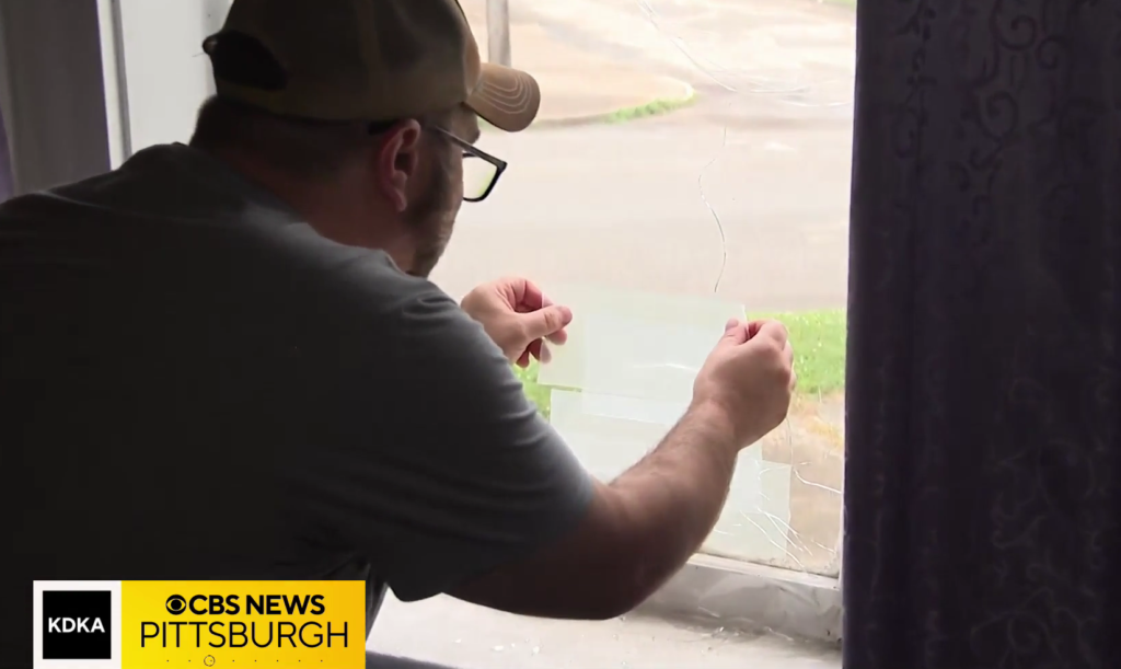 Matt Rocks A Window Vandals Throwing Rocks Cause Window Damage - D&A Customs Vehicle ...