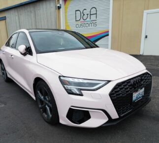 AUDI PINK VINYL WRAPS