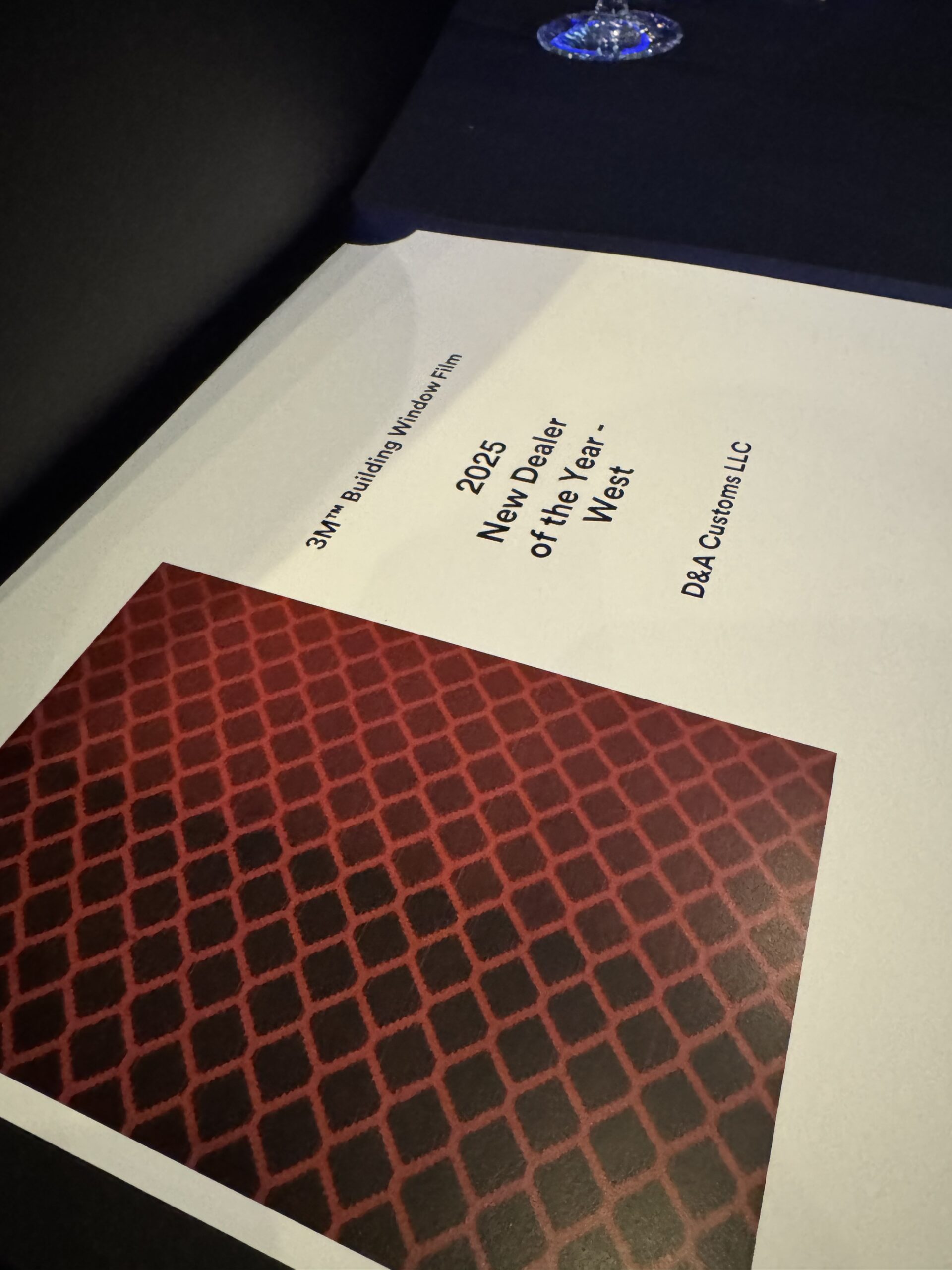 D&A Customs Recognized as Best New 3M Dealer on the West Side